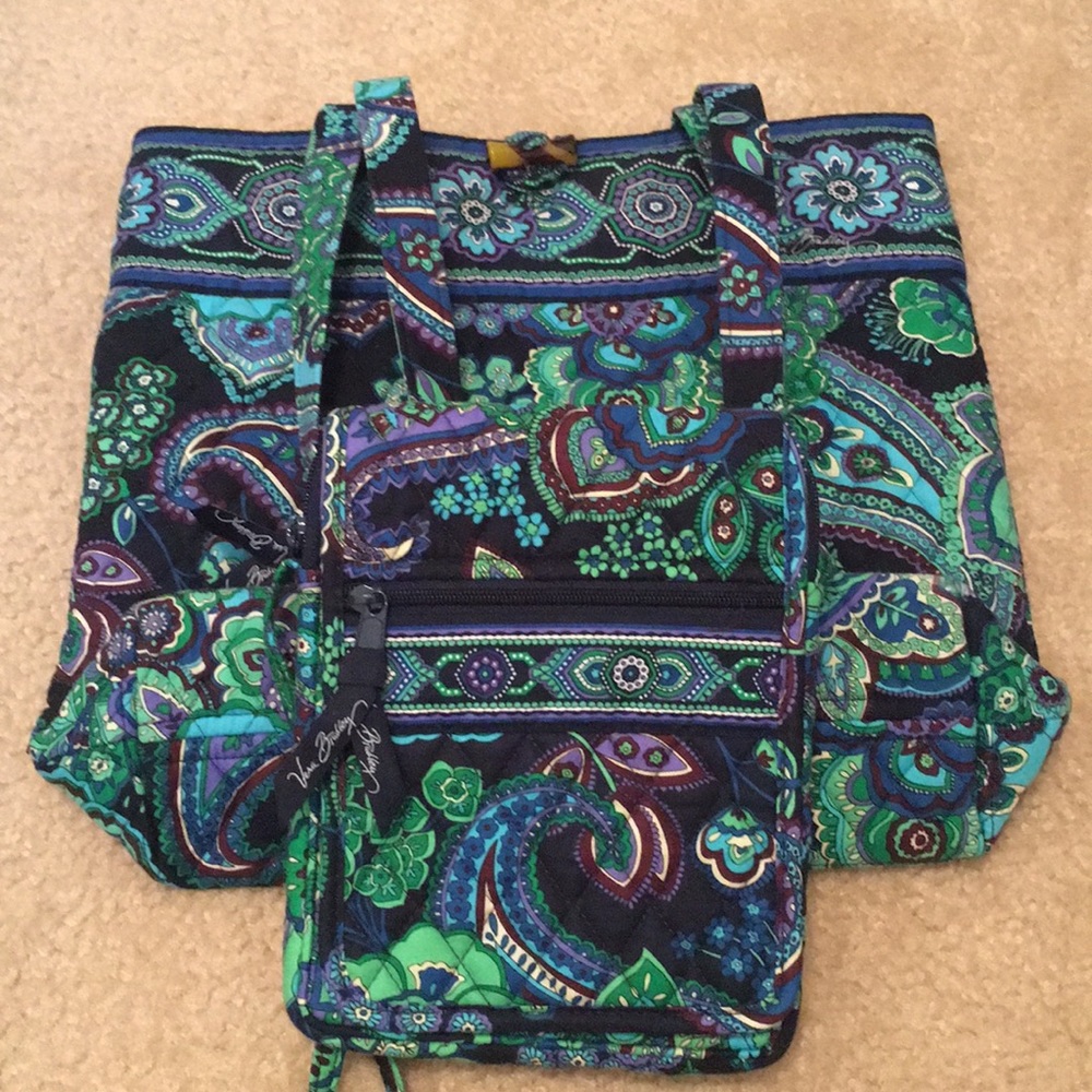 Vera Bradley Tote & Mini Hipster